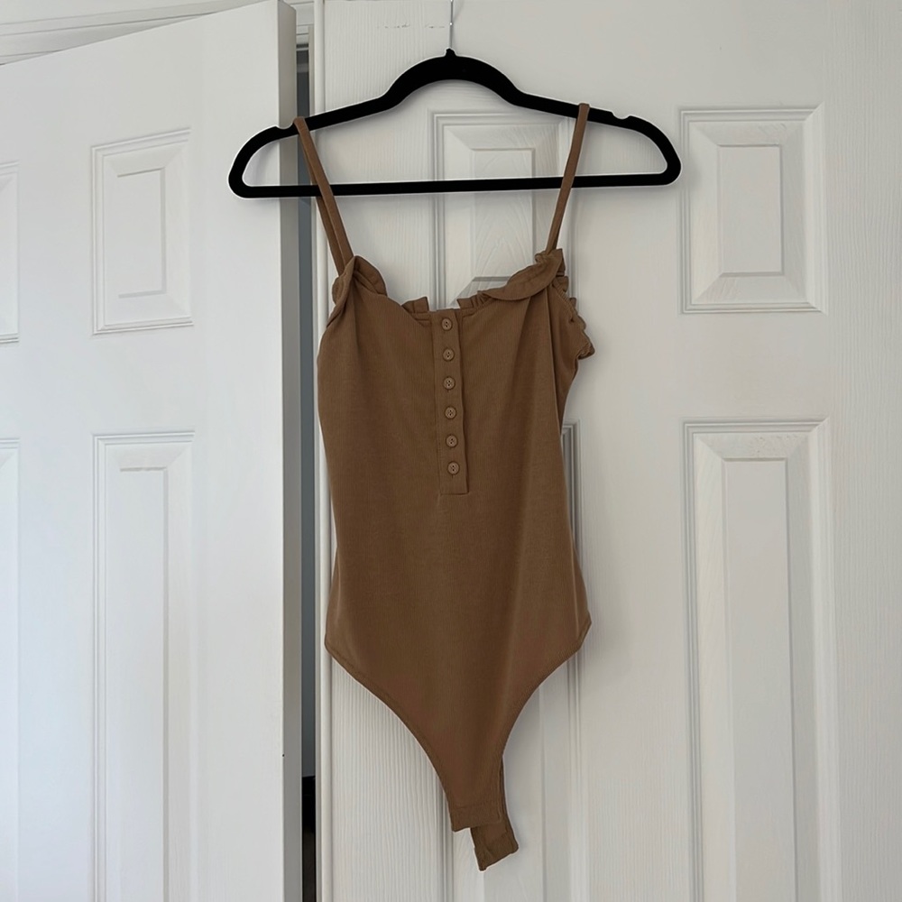 Tan bodysuit